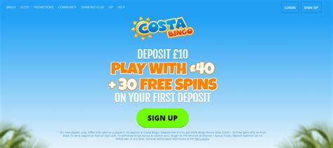 costa bingo affiliates|Getting Started in Costa Bingo .